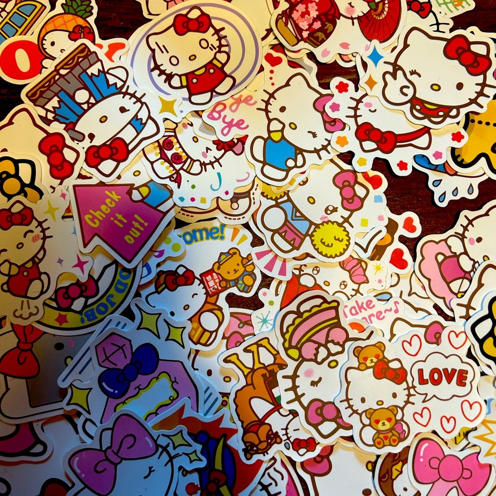 Hello Kitty random assorted sticker pack of 20